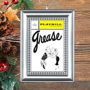Grease Broadway‎ Musical Playbill Christmas Tree Ornament